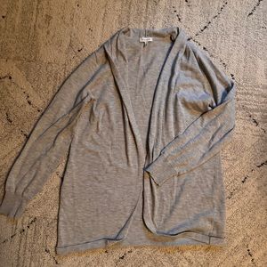 Grey lightweight cardigan